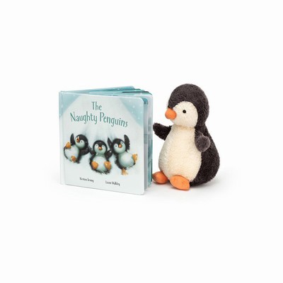 Jellycat The Naughty Pinguïns and Peanut Pinguïn Medium | NO4102539